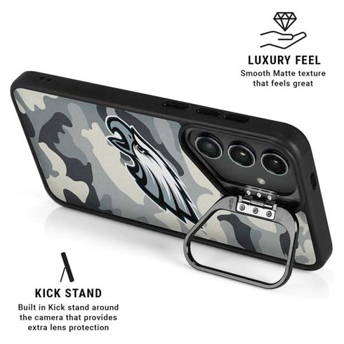 NFL Philadelphia Eagles Camo Galaxy S24 FE Kickstand Case